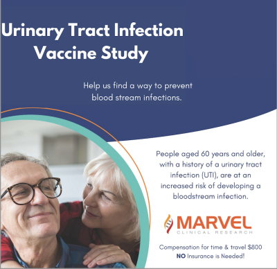 Healthy Patient UTI Vaccine Research Study